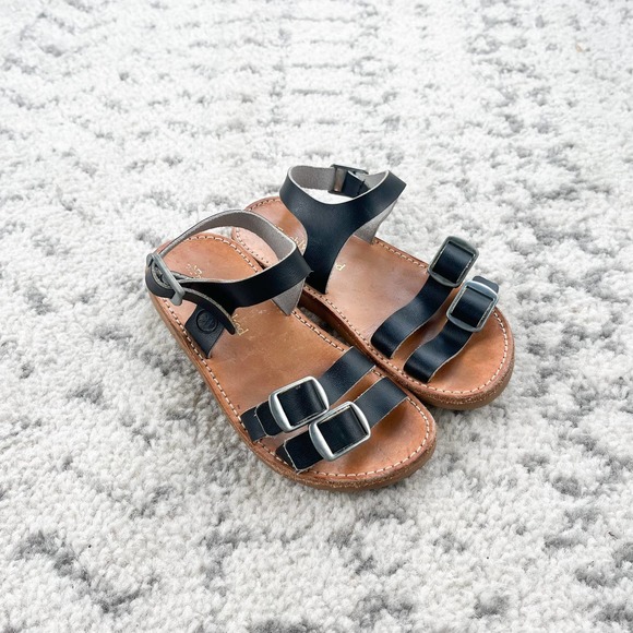 Freshly Picked Black Sandals size 9 - Picture 1 of 8